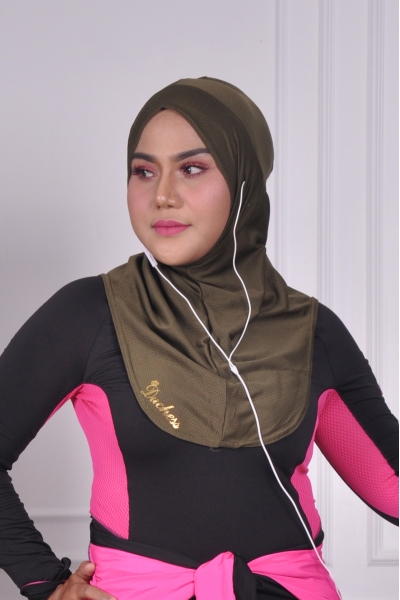 SPORT HIJAB - GREEN